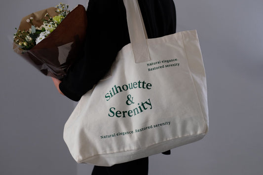 SILHOUETTE & SERENITY TOTE BAG
